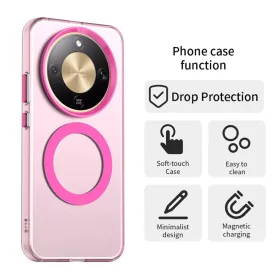 Honor Magic8 Lite Pink Techsuit - CandyCase MagSafe tok-5949419353732 2 kép