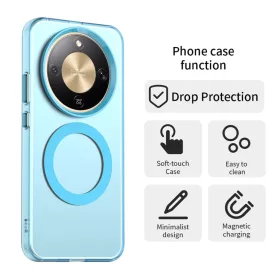 Honor Magic8 Lite Kék Techsuit - CandyCase MagSafe tok-5949419353725 2 kép