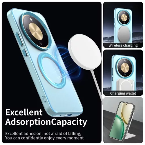 Honor Magic8 Lite Kék Techsuit - CandyCase MagSafe tok-5949419353725 4 kép