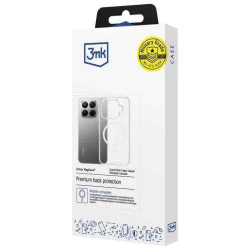 Xiaomi 15T Pro Átlátszó 3mk Armor MagCase tok-5903108724982 5 kép