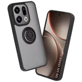 Oppo Find X9 Techsuit Glinth Fekete tok