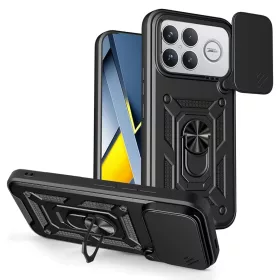 Xiaomi Poco F8 Ultra Techsuit CamShield Series Fekete tok