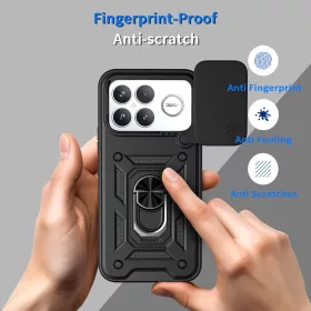 Xiaomi Poco F8 Ultra Techsuit CamShield Series Fekete tok-5949419354180 2 kép