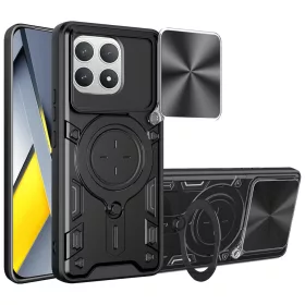 Xiaomi Poco F8 Pro Fekete Techsuit CamGuard Pro tok