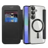  Samsung Galaxy A37 5G Fekete Techsuit SmartMag fliptok