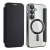  Samsung Galaxy A37 5G Fekete Techsuit SmartMag fliptok-5949419354128 2 kép