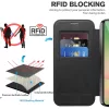  Samsung Galaxy A37 5G Fekete Techsuit SmartMag fliptok-5949419354128 5 kép