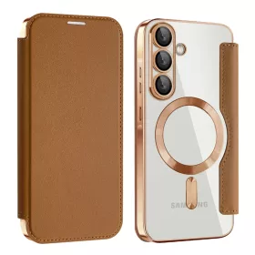  Samsung Galaxy A37 5G Barna Techsuit SmartMag fliptok-5949419354104 2 kép