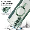  Samsung Galaxy A37 5G Zöld Techsuit SmartMag fliptok tok-5949419354098 3 kép
