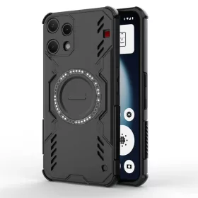 Nothing Phone (3a) Lite Fekete Techsuit ArmorMag tok