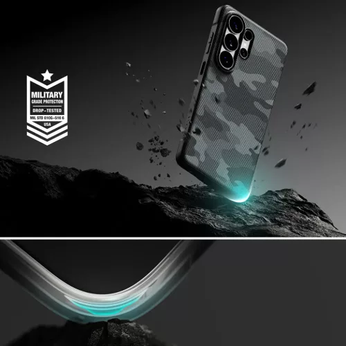  Samsung Galaxy S26 Ultra Camo Black Ringke Onyx MagSafe tok-8800328816015 6 kép