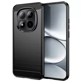    Xiaomi Redmi Note 15 Pro 4G Fekete Techsuit Carbon Silicone tok