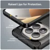 Techsuit - Carbon Silicone - Xiaomi Redmi Note 15 Pro 4G - Fekete tok-5949419355002 2 kép