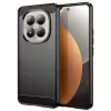 Xiaomi Redmi Note 15 Pro 5G Fekete Techsuit Carbon Silicone tok