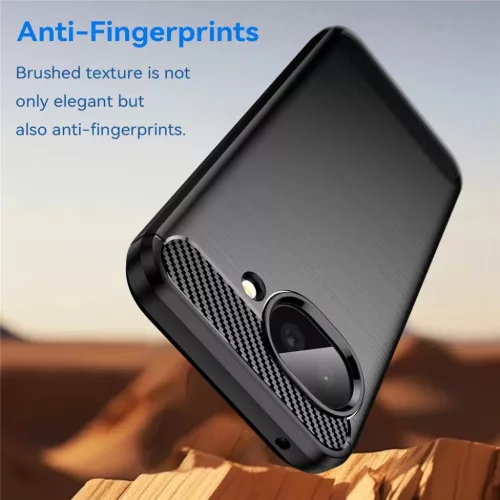 Xiaomi Redmi Note 15 Pro 5G Fekete Techsuit Carbon Silicone tok-5949419354999 3 kép