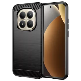   Xiaomi Redmi Note 15 Pro+ 5G Techsuit - Carbon Silicone - Fekete tok