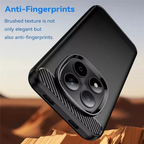 Xiaomi Redmi Note 15 Pro+ 5G Techsuit - Carbon Silicone - Fekete tok-5949419354982 2 kép
