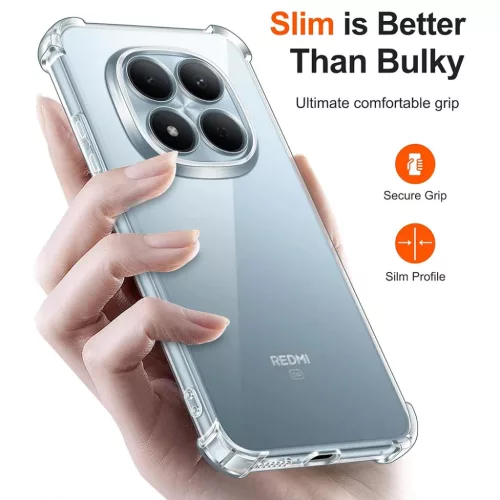  Xiaomi Redmi Note 15 Pro 4G Átlátszó Techsuit Ütésálló Sziliko-5949419354975 6 kép