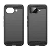 Google Pixel 10a Fekete Techsuit Carbon Silicone tok-5949419354852 2 kép