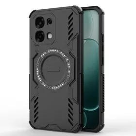  Oppo A6 Pro 4G / A6 Pro 5G Fekete Techsuit - ArmorMag tok