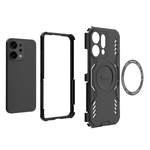  Oppo A6 Pro 4G / A6 Pro 5G Fekete Techsuit - ArmorMag tok-5949419354821 4 kép