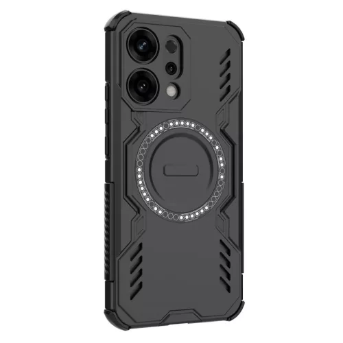  Oppo A6 Pro 4G / A6 Pro 5G Fekete Techsuit - ArmorMag tok-5949419354821 5 kép