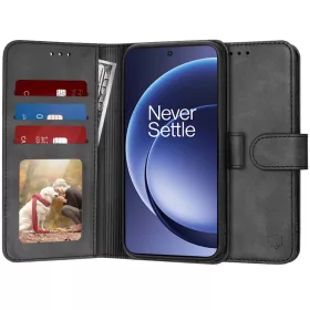 OnePlus 15R Fekete Techsuit Diary Book tok