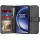 OnePlus 15R Fekete Techsuit Diary Book tok