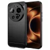 Xiaomi 17 Ultra Fekete Techsuit Carbon Silicone tok