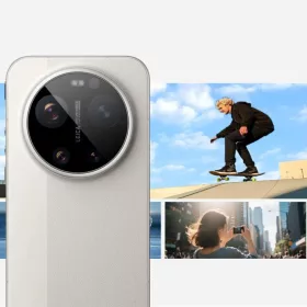 Techsuit - Teljes Kamera Üveg - Xiaomi 17 Ultra - Fekete üvegfólia-5949419355903 2 kép