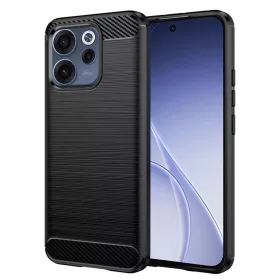   Oppo Reno 15F / Reno15 FS 5G Black Techsuit - Carbon Silicone tok