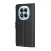 Techsuit - Bőr Fliptok - Xiaomi Redmi Note 15 Pro 4G - Fekete tok-5949419355798 5 kép