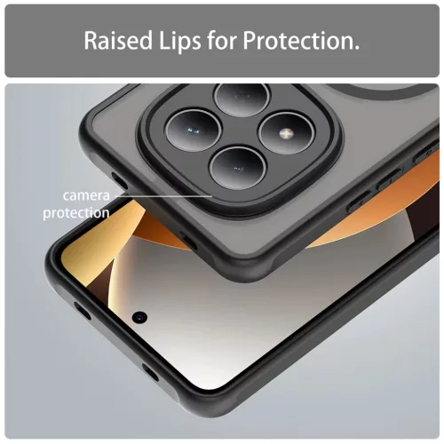  Xiaomi Redmi Note 15 Pro 4G - Black Techsuit HaloFrost II MagSafe tok-5949419355705 3 kép