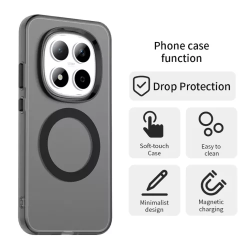 Xiaomi Redmi Note 15 Pro 5G Techsuit - CandyCase MagSafe - Fekete tok-5949419356436 2 kép