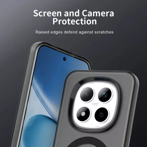 Xiaomi Redmi Note 15 Pro 5G Techsuit - CandyCase MagSafe - Fekete tok-5949419356436 5 kép