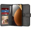 Xiaomi Redmi Note 15 Pro 5G Fekete Techsuit Diary Book tok