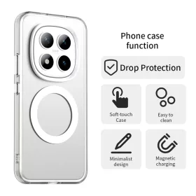 Xiaomi Redmi Note 15 Pro+ 5G White Techsuit CandyCase MagSafe tok-5949419355576 2 kép