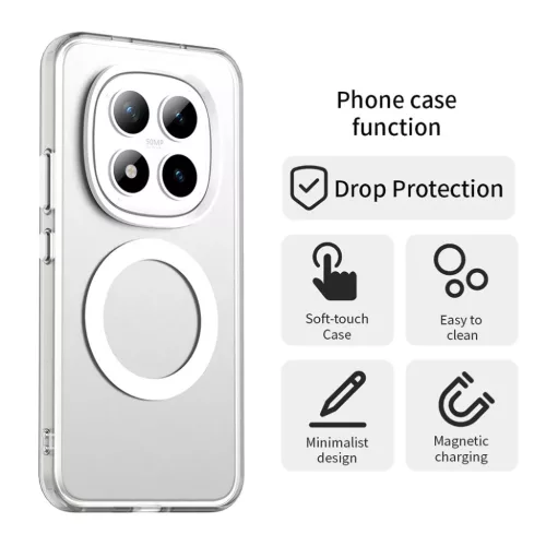 Xiaomi Redmi Note 15 Pro+ 5G White Techsuit CandyCase MagSafe tok-5949419355576 2 kép