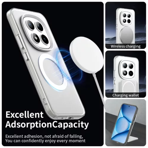 Xiaomi Redmi Note 15 Pro+ 5G White Techsuit CandyCase MagSafe tok-5949419355576 6 kép