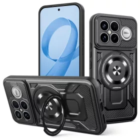 Xiaomi Poco F8 Ultra Techsuit - RuggedCam - Fekete tok