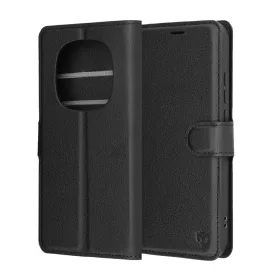  Xiaomi Redmi Note 15 Pro 5G Fekete Techsuit Bőr Fliptok