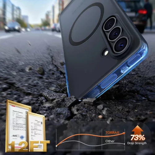 Samsung Galaxy S26 Fekete Torras Guardian Magnetic sorozat tok-6938075646974 4 kép