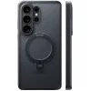Samsung Galaxy S26 Ultra Torras - Ostand Spin Series tok - Fekete