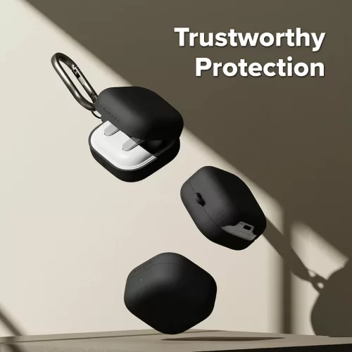 Ringke - Szilikon - Samsung Galaxy Buds 4 Pro tok - Fekete-8800328816763 2 kép