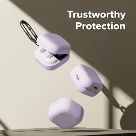  Samsung Galaxy Buds 4 Pro Világoslila Ringke szilikon tok-8800328816794 2 kép
