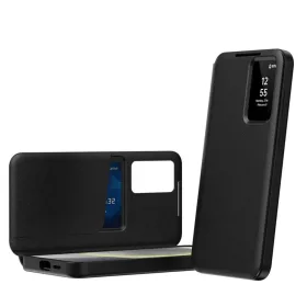 Samsung Galaxy S26 Fekete Techsuit SmartView Sorozat tok-5949419357006 2 kép