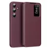 Samsung Galaxy S26 Piros Techsuit SmartView Sorozat tok