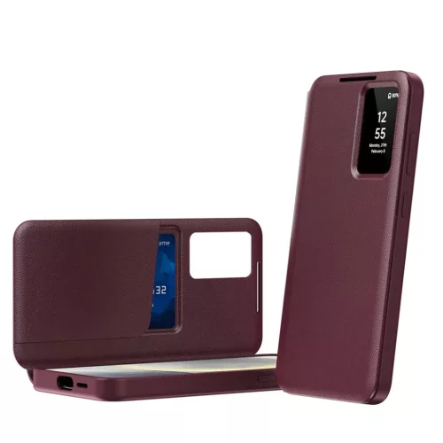Samsung Galaxy S26 Piros Techsuit SmartView Sorozat tok-5949419356979 2 kép