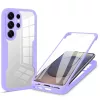 Samsung Galaxy S26 Ultra Lila Techsuit - ColorVerse 360 sorozat + kijelzővédő tok