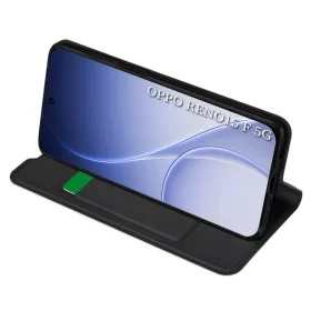 Oppo Reno 15F / Reno15 FS 5G Fekete Techsuit Magskin fliptok-5949419357150 2 kép